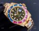 Swiss Replica Gold Rolex GMT Saru Rainbow Diamond Automatic Watch (3)_th.jpg